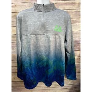 Realtree Fishing Pro Series Quarter Zip Large Lightweight Pullover Jacket